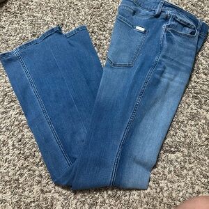 Black House White Market The skinny slight flare jeans